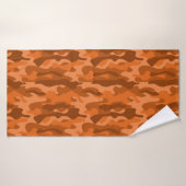 Camo Monocolor Espagnol Orange (Serviette de bain)