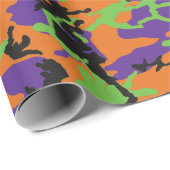 Camo Monster Halloween Edition Cadeaupapier (Rol Hoek)