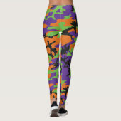 Camo Monster Halloween Edition Leggings (Achterkant)