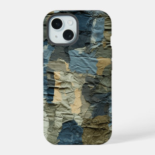 Camo Motif de chargement à ruban bleu