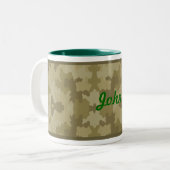 Camo Mug personnalisé (Devant gauche)