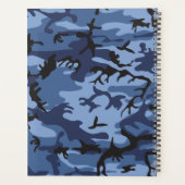 Camo Navy, camouflage bleu, Militaire, Armée (Dos)