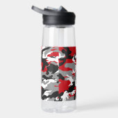 Camo noir rouge Camelbak bouteille d'eau (Droite)