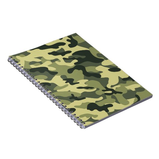 Camo Notitieboek (Rechterzijde)