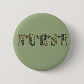 Camo Nurse Button
