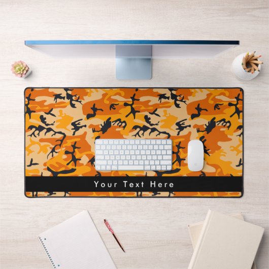 Camo orange, camouflage, militaire, armée (Bureau 1)