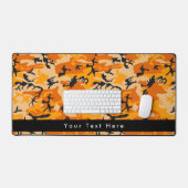 Camo orange, camouflage, militaire, armée (Clavier et souris)