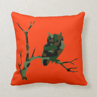 Camo Owl Kussen