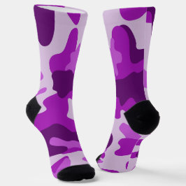 Camo Paarse Sokken