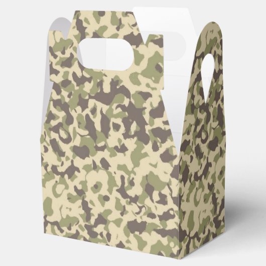 Camo Pattern Bedankdoosjes (Geopend)