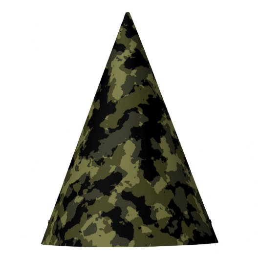 Camo Pattern Feesthoedjes (Voorkant)
