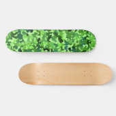 Camo Pattern - Green Blue Black Skateboard (Horizontaal)