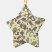Camo Pattern Keramisch Ornament (Links)