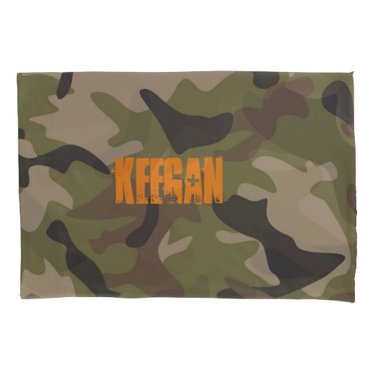 Camo Pattern Kussensloop (Voorkant)