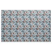 Camo Pattern - Light Brown Blue White Stof (Fat Quarter)