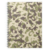 Camo Pattern Notitieboek (Voorkant)