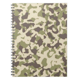 Camo Pattern Notitieboek