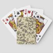 Camo Pattern Pokerkaarten (Achterkant)
