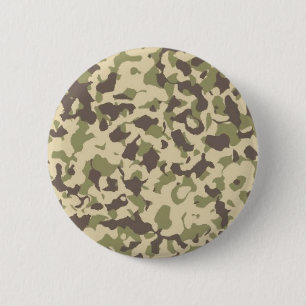 Camo Pattern Ronde Button 5,7 Cm