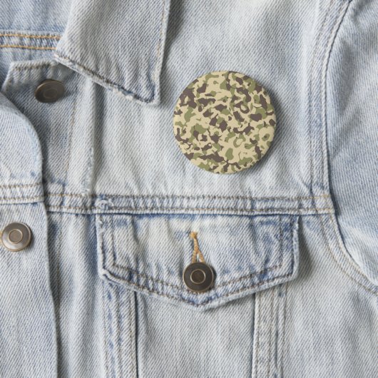 Camo Pattern Ronde Button 5,7 Cm (In situ)