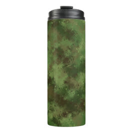 Camo Pattern Thermal Travel Mug Thermosbeker