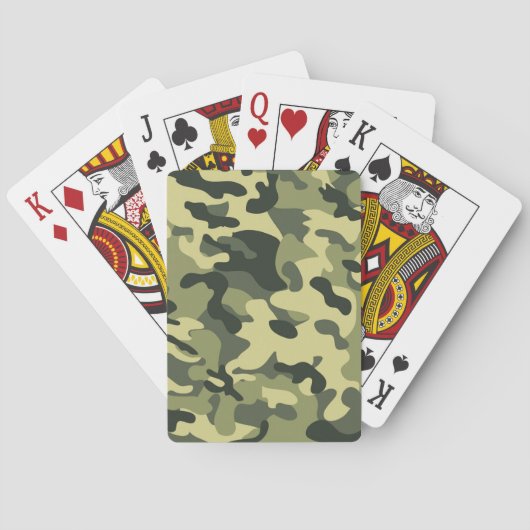 Camo Pokerkaarten (Achterkant)