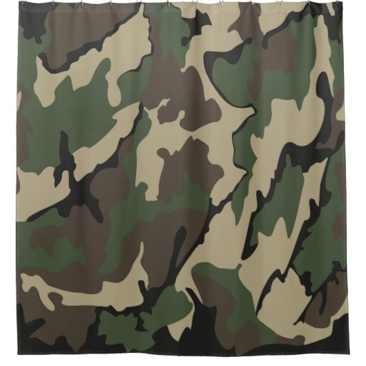 Camo, rideau en douche (Devant)