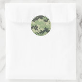 Camo Ronde Sticker (Tas)