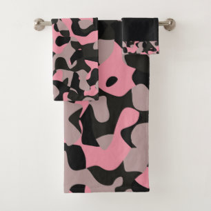 Camo rose et noir