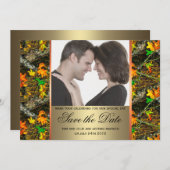 Camo Save the Date Foto (Voorkant / Achterkant)