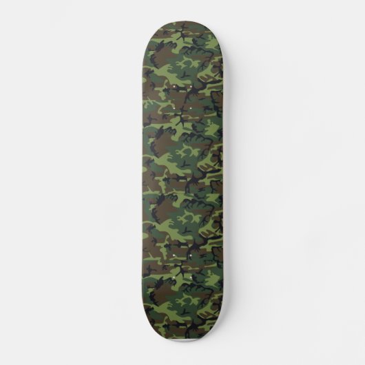 Camo Schaats Deck Skateboard (Voorkant)