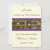 Camo Serez-vous ma femme de ménage Invitation (Devant)