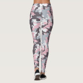 Camo Sportif Rose - Legging (Dos)
