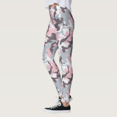 Camo Sportif Rose - Legging (Gauche)