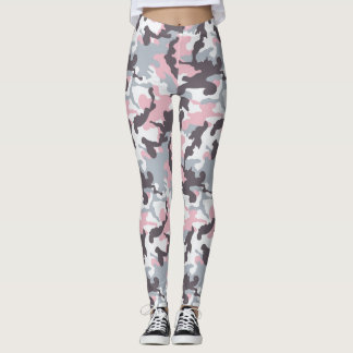 Camo Sportif Rose - Legging