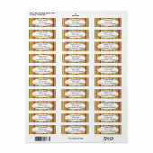 Camo Stripes Label (Full Sheet)