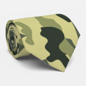 Camo Stropdas (Opgerold)