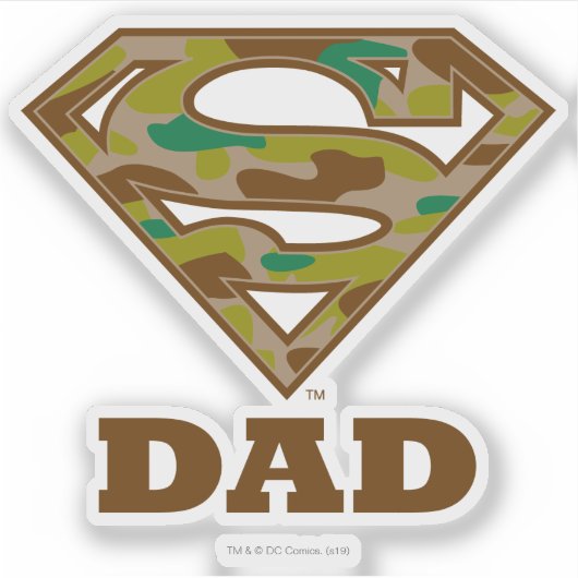Camo Super Pap Sticker (Voorkant)