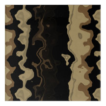 Camo Swirl Abstract