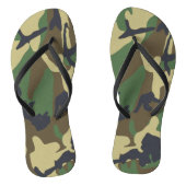 Camo Teenslippers (Voetbed)