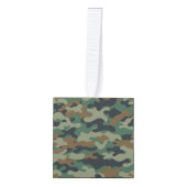 Camo Tissue Box Holder Kubus Ornament (Voorkant)