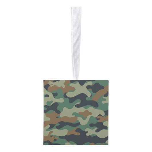 Camo Tissue Box Holder Kubus Ornament (Rechts)