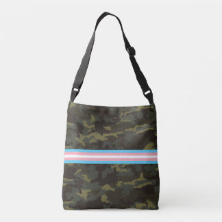 Camo Trans Pride Crossbody Tas
