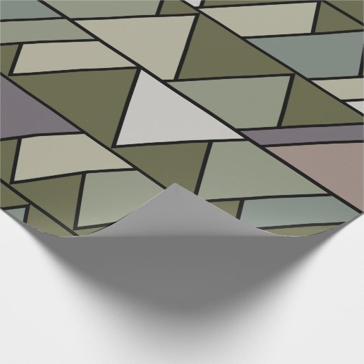 Camo Triangles Cadeaupapier (Hoek)