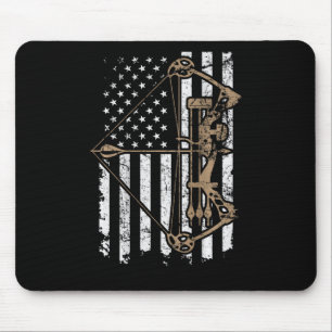 Camo Verenigde Staten Vlag Boogschieten Compound B Muismat