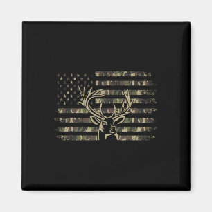 Camo Verenigde Staten Vlag Herten Elk Buck camoufl Magneet
