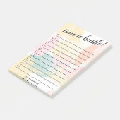 Camo voor Waterverf van pasta - selectievakje om l Post-it® Notes (Schuin)