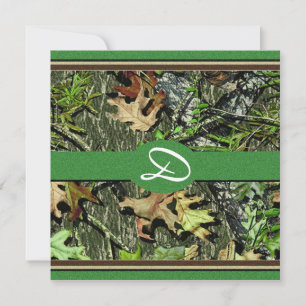 Camo Wedding Invitations Kaart