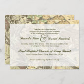 Camo Wedding Uitnodiging (Voorkant / Achterkant)
