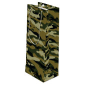 Camo Wijn Cadeautas (Achterkant Gekanteld)
